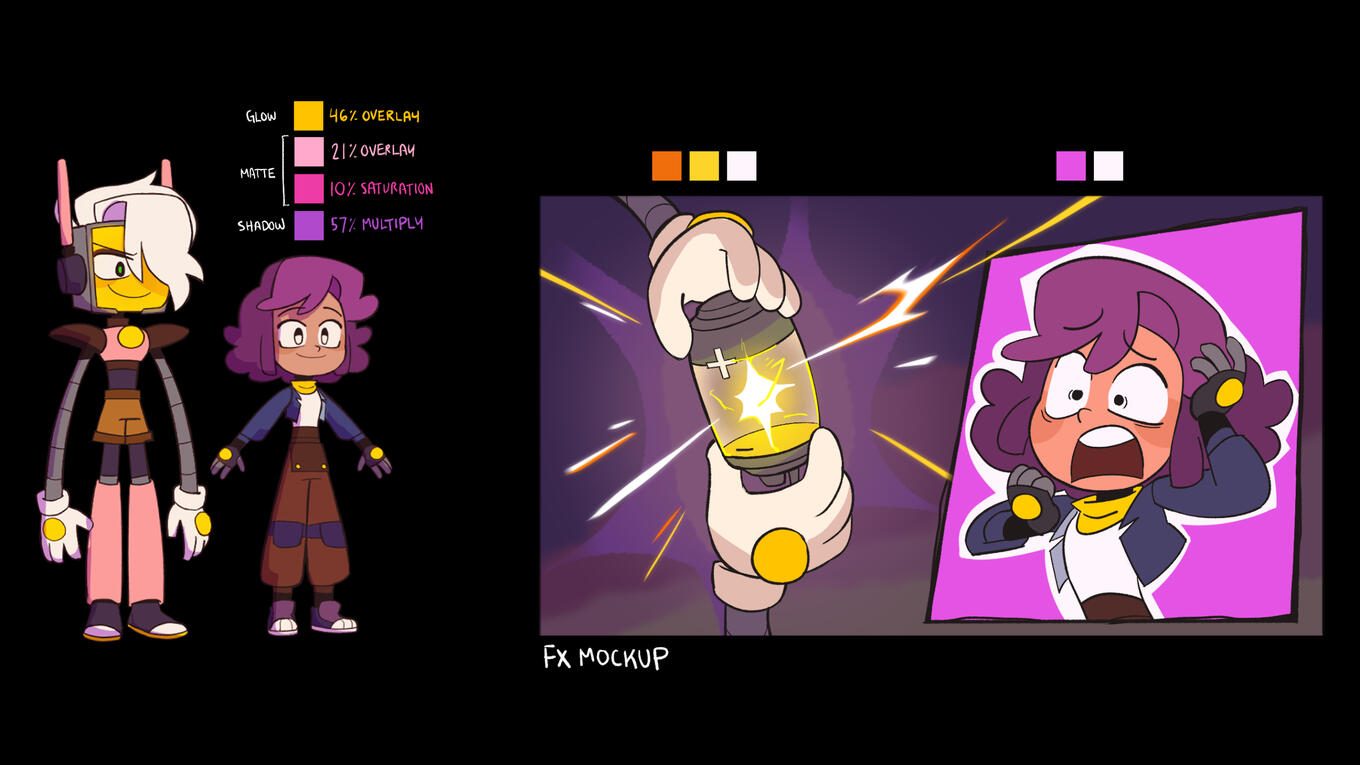 height difference + colour study