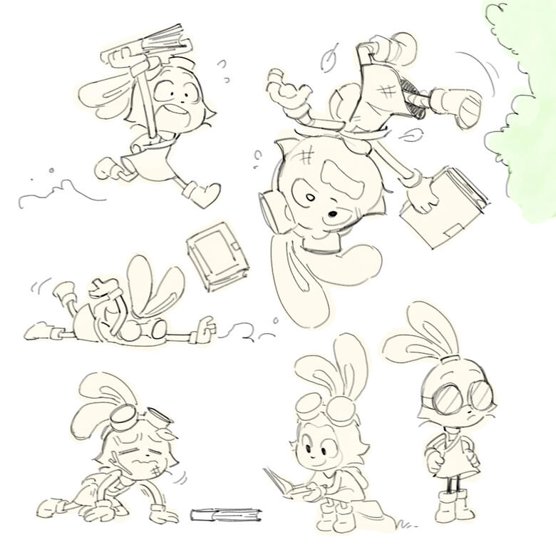 Character gestures for Polly