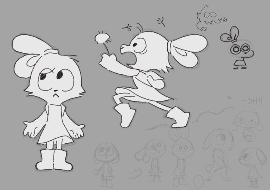 1st concept for Polly 1st concept for Polly